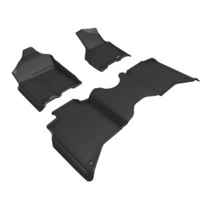 Dodge RAM 3500 Floor Mats - 3D MAXpider - KAGU Series - Black - `19-`24